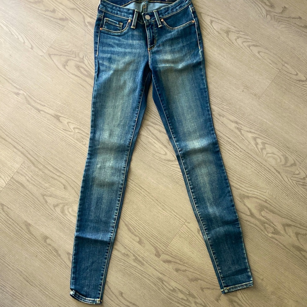 NWOT Jessica Simpson Medium Blue Skinny Jeans - Picture 3 of 8